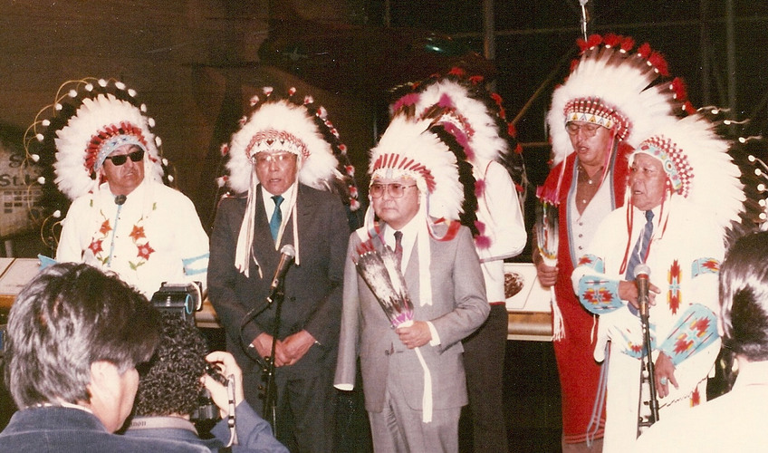 Named Chairman of Senate Committee on Indian Affairs