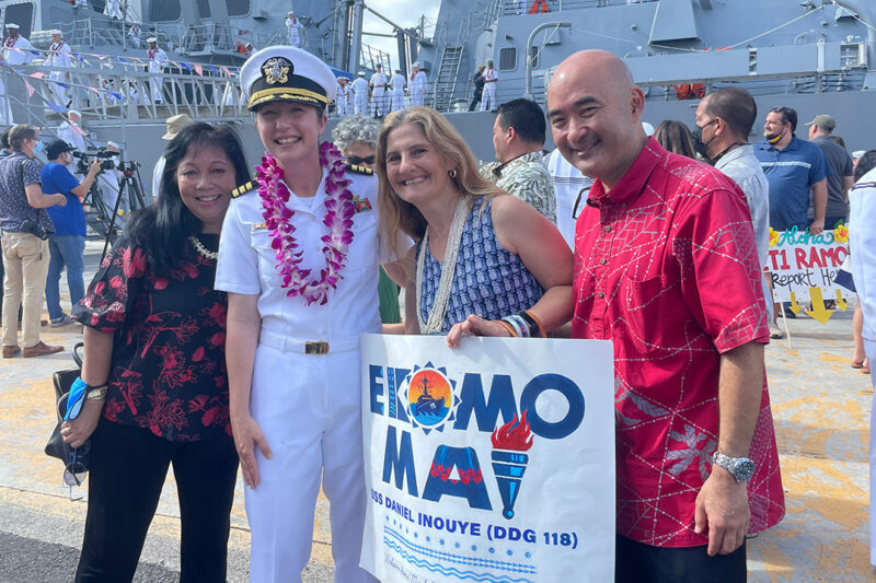 Jessica Inouye USS Daniel Inouye DDG 118 | Daniel K. Inouye Institute