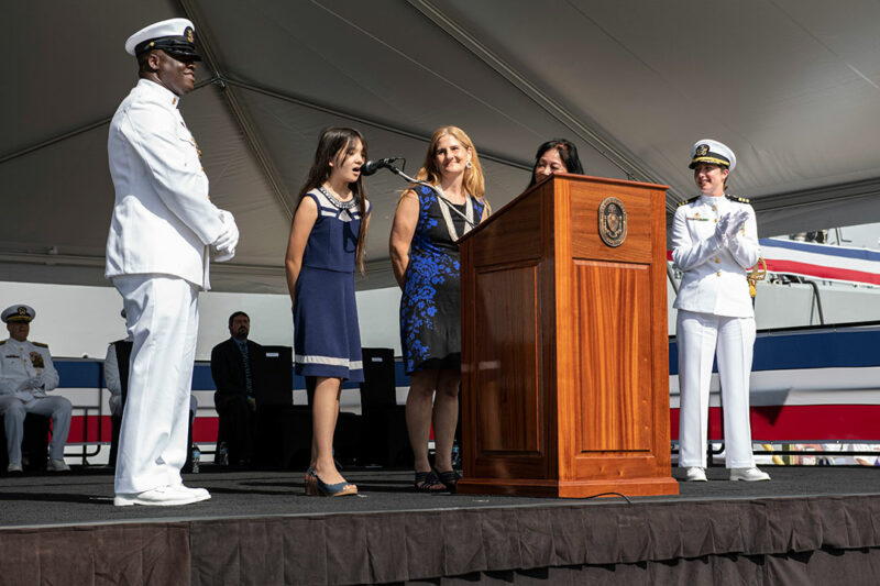 Jessica Inouye USS Daniel Inouye DDG 118 | Daniel K. Inouye Institute
